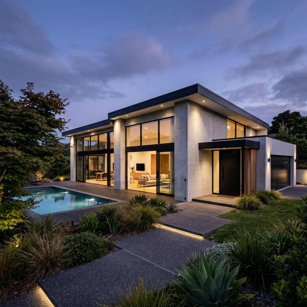 Light Rendered Villa